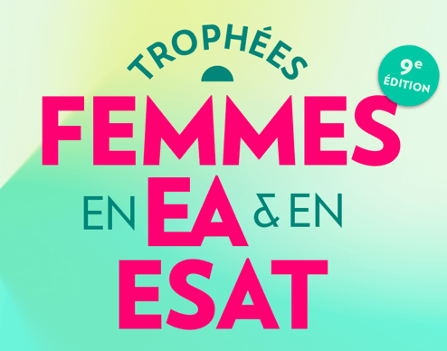 Le logo Trophées Femmes en EA & en ESAT 9ème édition